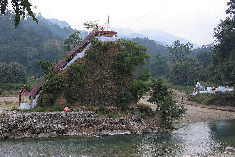 Garjia Temple & River View